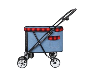 Pet Stroller 4 Wheels Folding