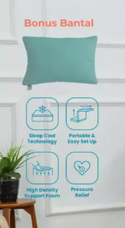 Dreambox Trifold Mattress Orthopedic Firm 3