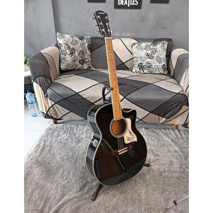 Puzaka Puzaka Guitars Gitar Akustik Elektrik T100