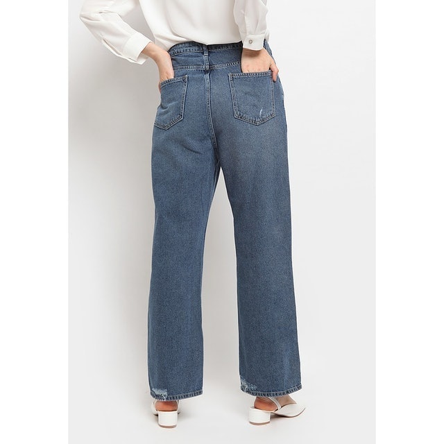 The Executive Ripped Denim Pants 95001284600