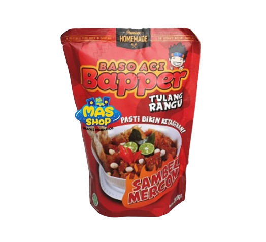 Bapper Baso Aci Tulang Rangu Sambel Mercon