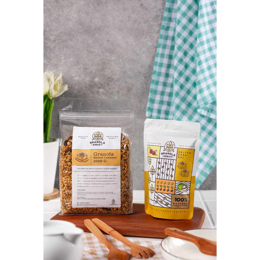 Alami Natural Organik Granola Addict Salted Caramel