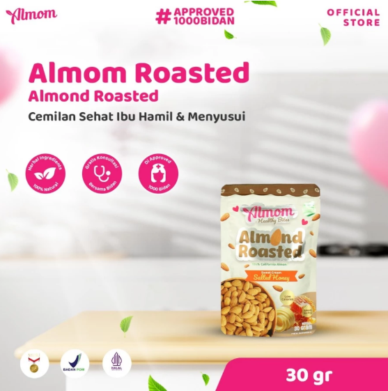  Almom Almond Roasted 