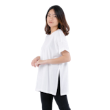 10 Rekomendasi Kaos Polos Putih untuk Wanita Terbaik 1