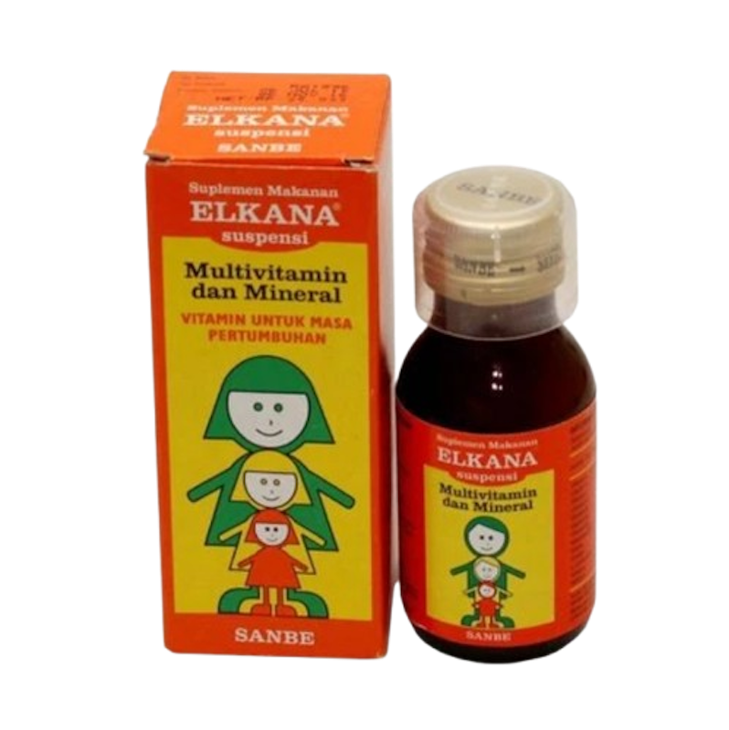 Elkana Suspensi Multivitamin dan Mineral 1