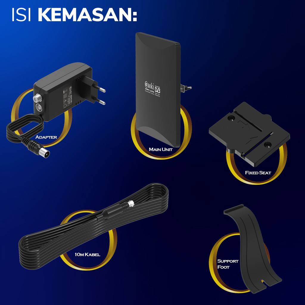 AOKI AOKI Antena TV Digital AT3000