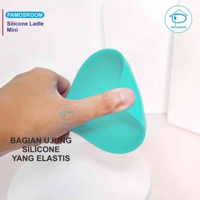 Pamosroom Mini Silicone Ladle Soup 