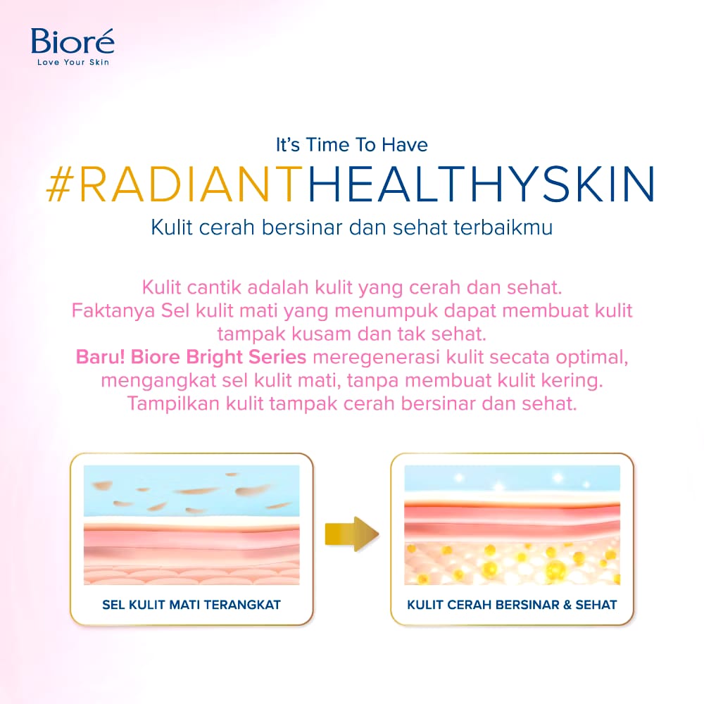 Biore Bright Lovely Sakura Scent