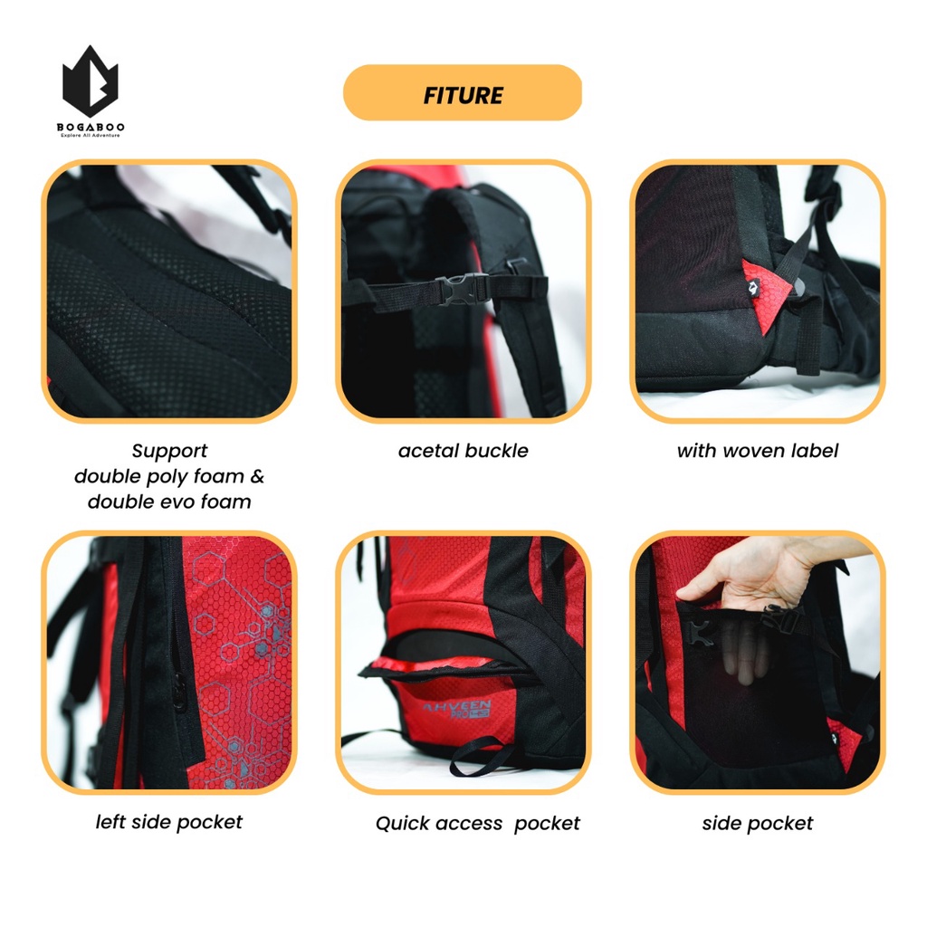 Bogaboo Adventure Bogaboo Mahven Pro 45 Liter + 10 Liter