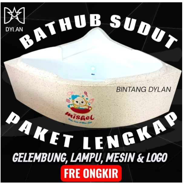DYLAN Bathub Sudut 4