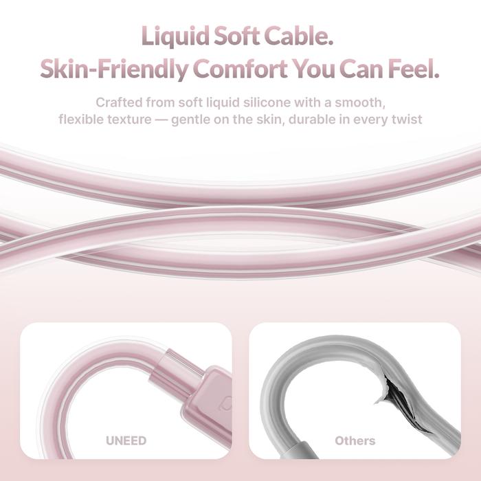 UNEED Jelly Silicone Data Cable Type-C to Lightning 30W 1M UCB68CI