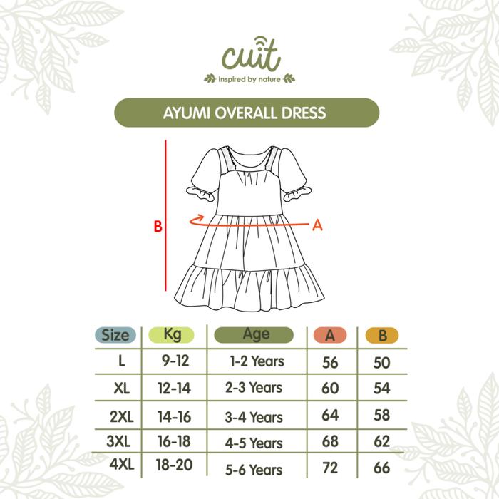 Cuit Ayumi Overall Dress Anak 5