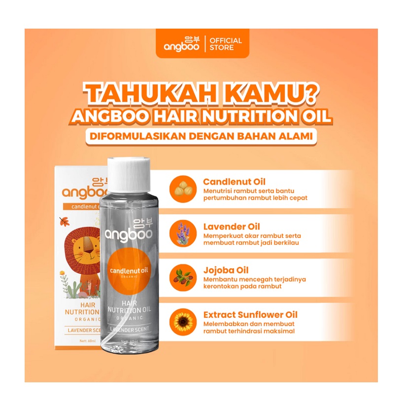 Eshbi Putra Indonesia Angboo Hair Nutrition Oil