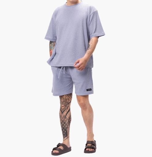 Jane Frey Clothing Jane Frey Clothing Oversized Set Waffle 8174 