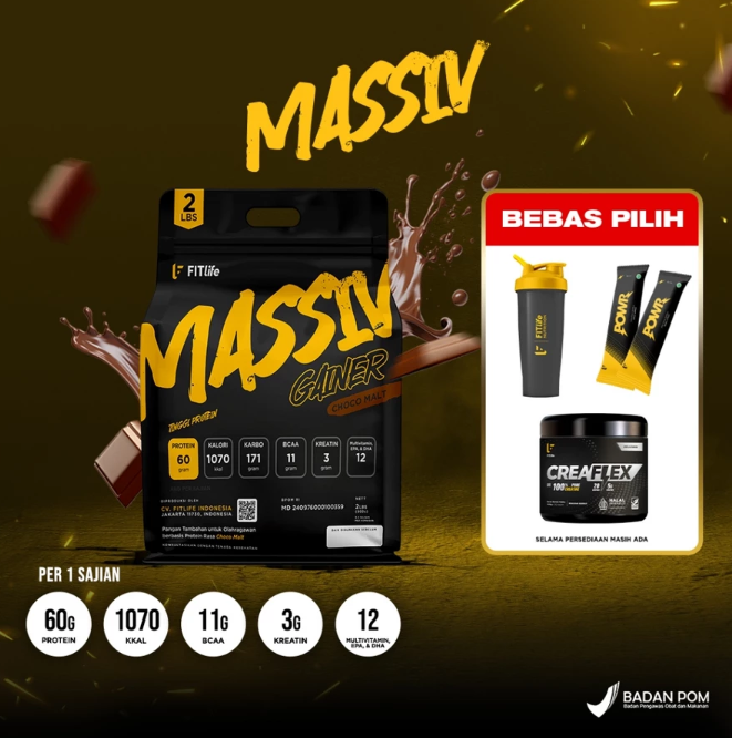FITlife Indonesia FITlife Massiv Gainer Vanilla
