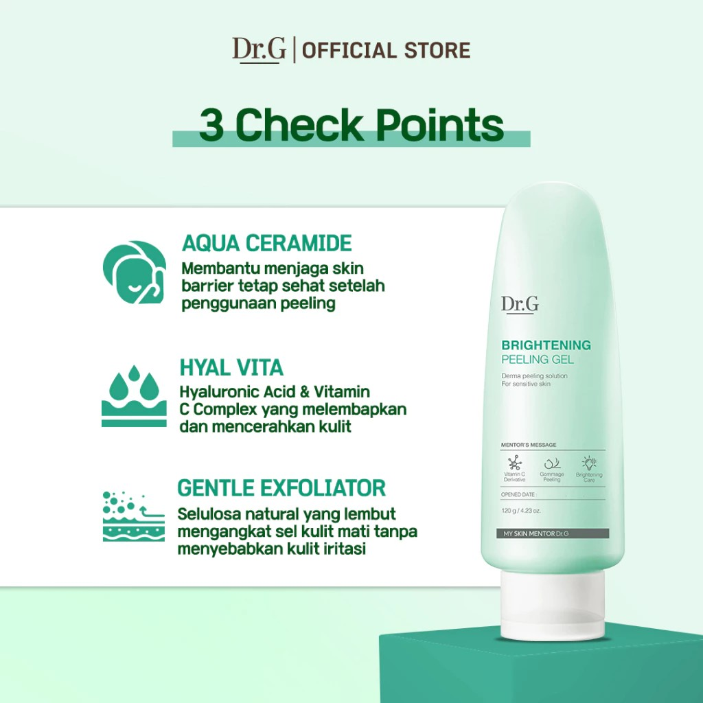 Gowoonsesang Cosmetics Dr. G Brightening Peeling Gel