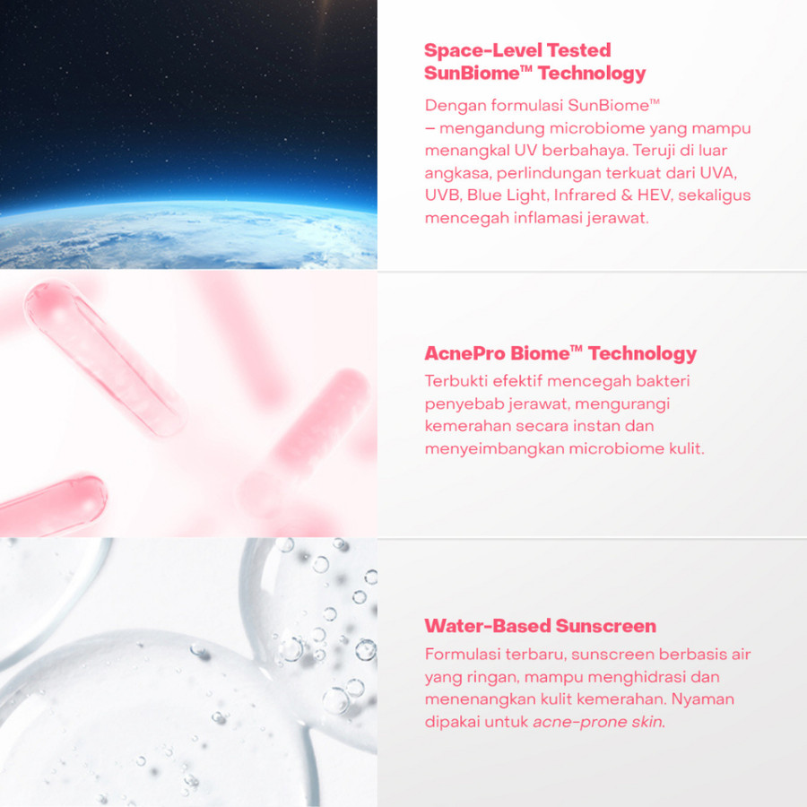 Paragon Technology and Innovation LABORÉ BiomeProtect™ Acne & Oil Correct Physical Sunscreen