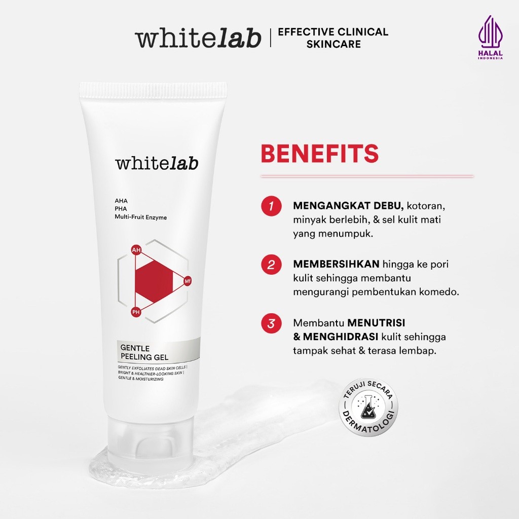 Natura Deca Kosmetika Whitelab Gentle Peeling Gel