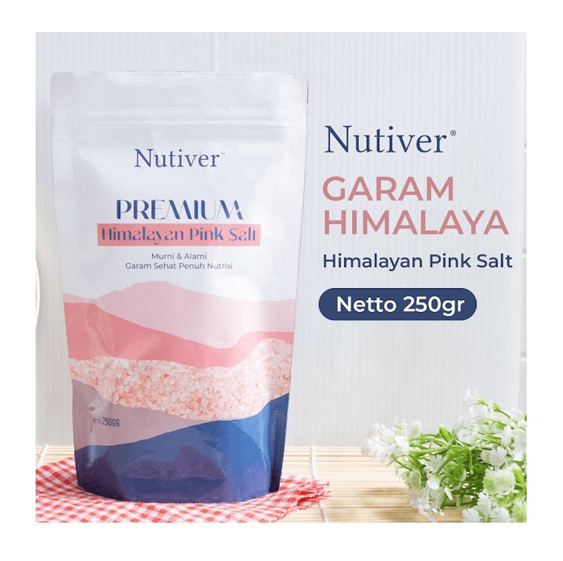 NUTIVER Premium Himalayan Pink Salt