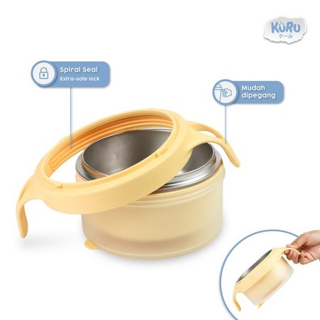 Kuru Amber Stainless Steel Bowl  5