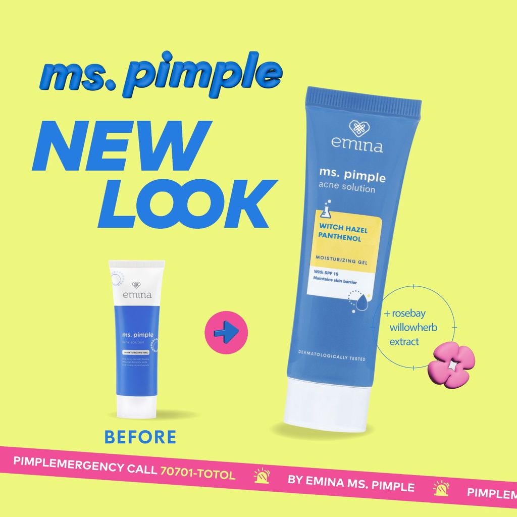 Paragon Technology and Innovation Emina Ms. Pimple Acne Solution Moisturizing Gel 