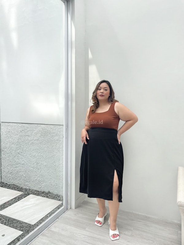 Slit Zip Skirt 4