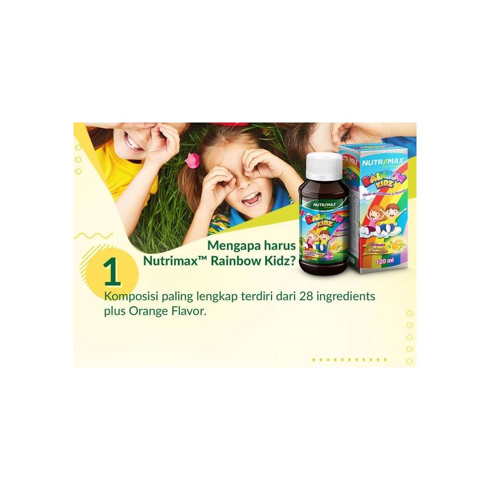 Suryaprana Nutrisindo Nutrimax Rainbow Kidz 