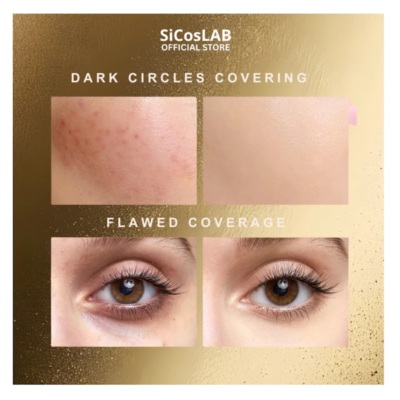 SicosLAB Tri-Color Concealer 5