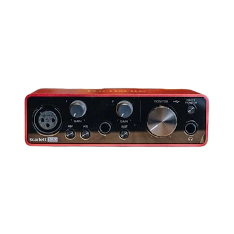 Focusrite Scarlett Solo 4th Generation 1