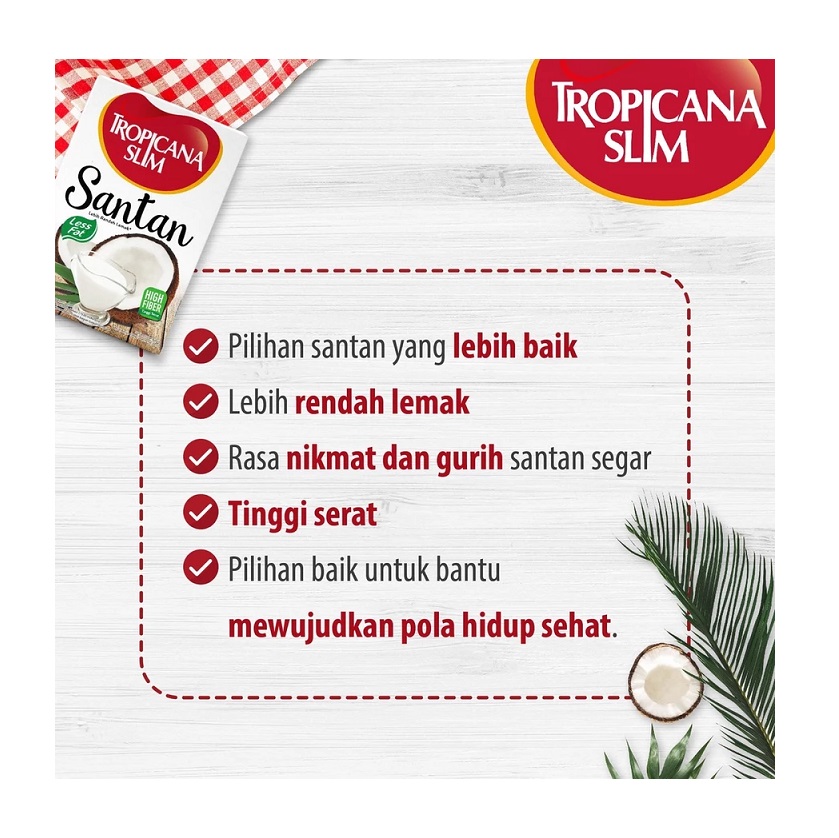 Nutrifood Tropicana Slim Santan Less Fat