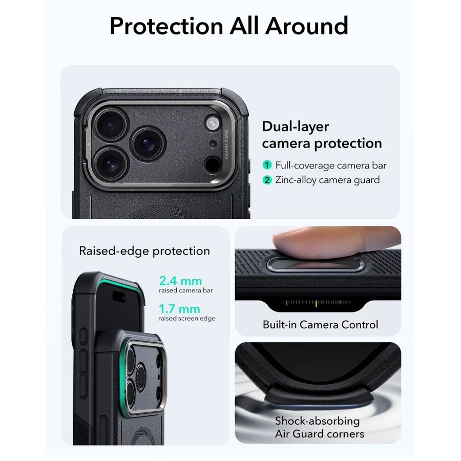 Electronic Silk Road (Shenzhen) Tech ESR Cyber Tough Case iPhone 17 Air/Pro/ProMax