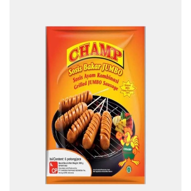 Champ Sosis Bakar Jumbo (Sosis Ayam Kombinasi) 3