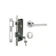 Paloma Hardware Paloma Luzern Stainless Steel SUS 304 Lever Handle Roses 1