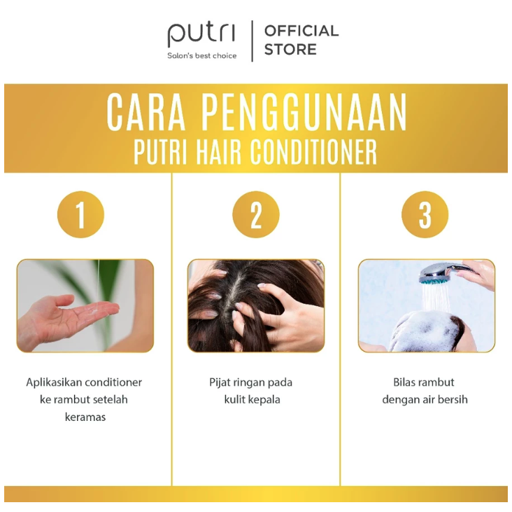 Paragon Technology and Innovation Putri Pure Clean Moisturizing Conditioner With Apple Fragrance