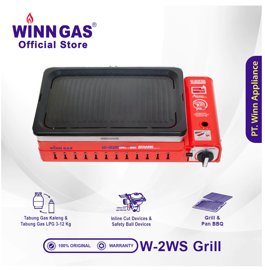 Winn Gas Portable Grill Gas Stove 3