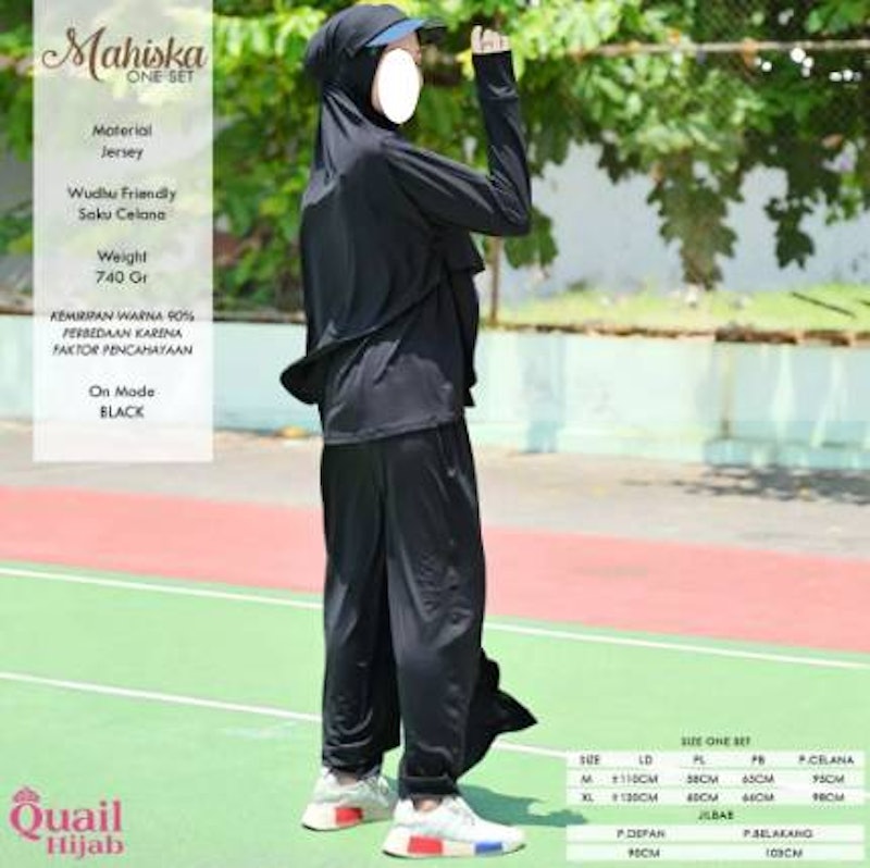 Quail Hijab Mahiska One Set Sport 5