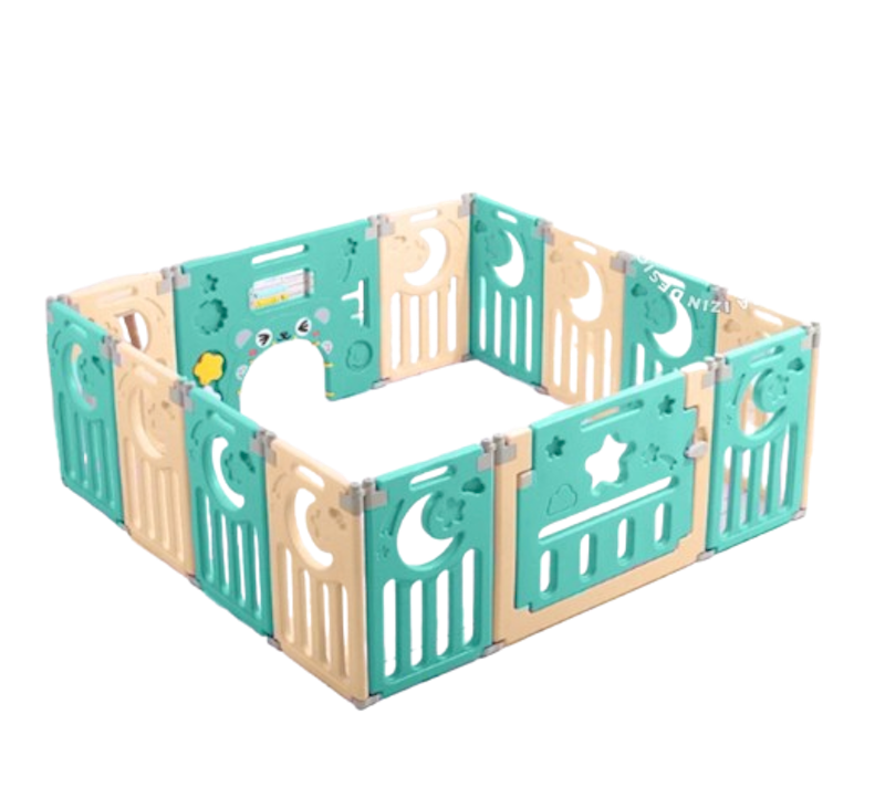 Hongzhuo Play Fence 12 Pagar + 2 Pintu 1