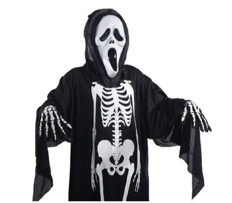 Kostum Halloween Tengkorak Scream 2