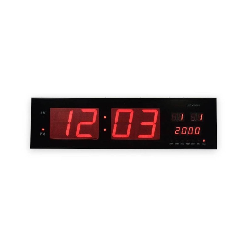 ESA Jam Dinding LED Digital Besar Aesthetic 1