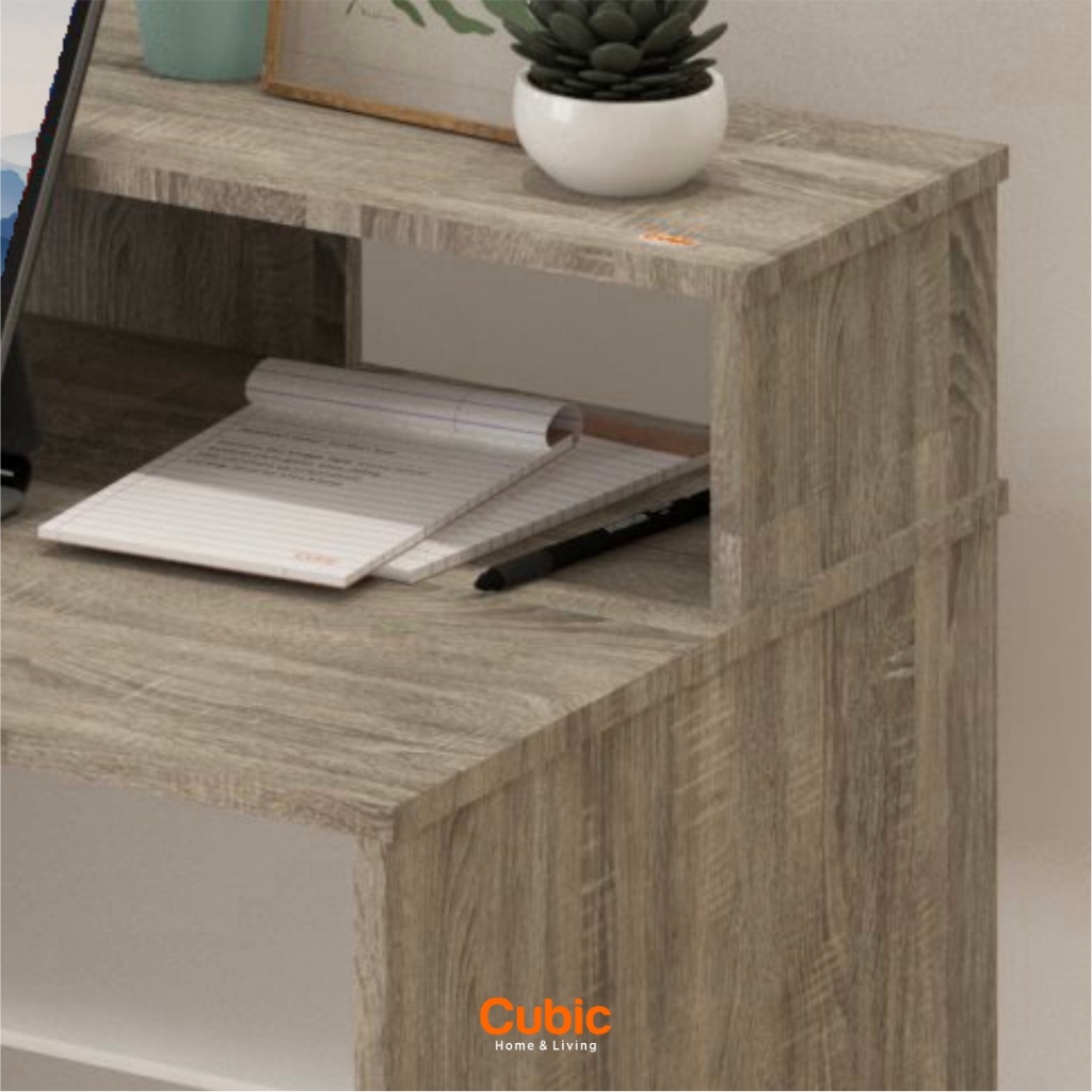 Cubic Home & Living YAGI Meja Komputer Rumah / Meja Kerja Lesehan Minimalis LT 81