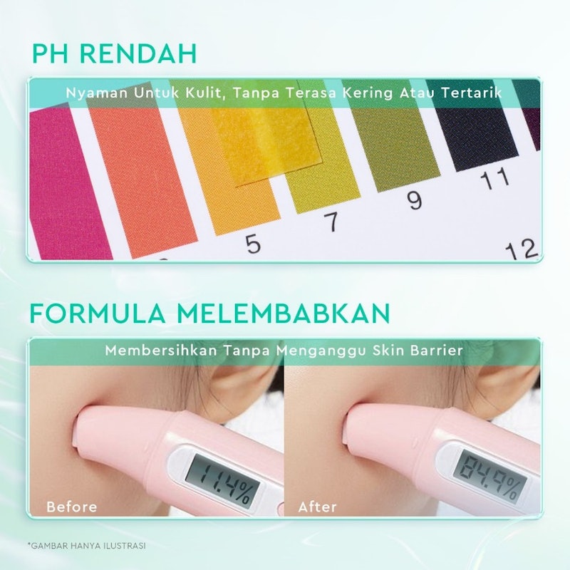 Glad2Glow Low pH 5.5 Gentle Facial Wash 4