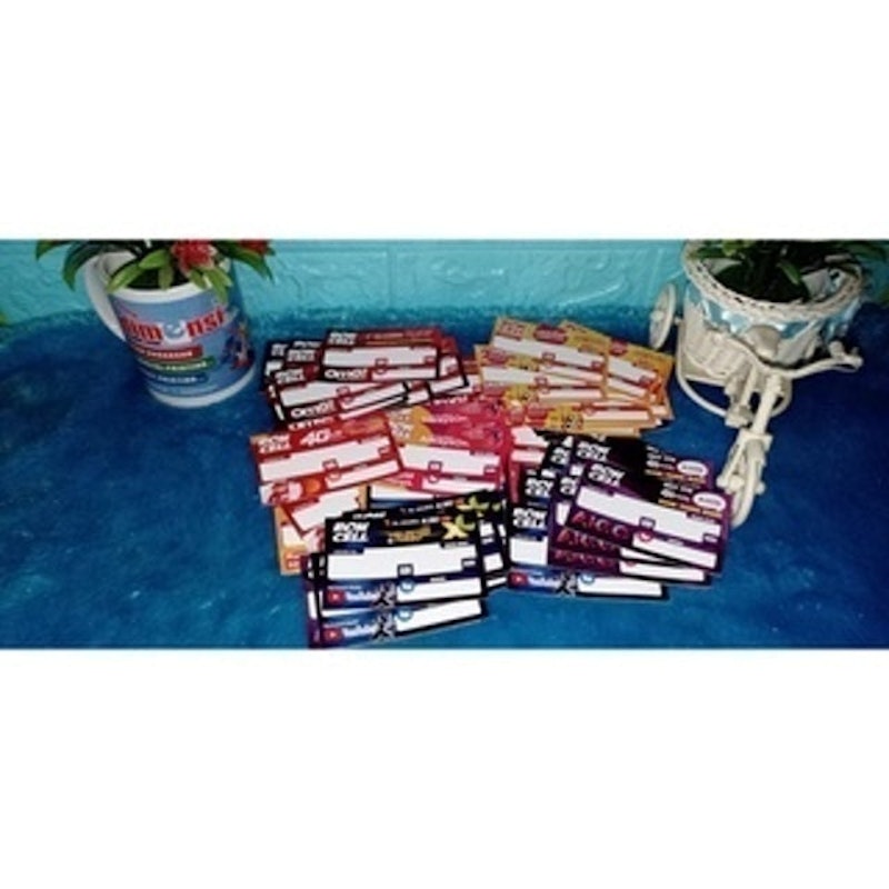 Display Harga Etalase Konter 4