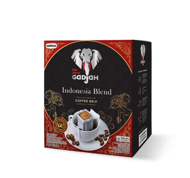 Kopi Tubruk Gadjah Indonesia Blend Coffee Drip