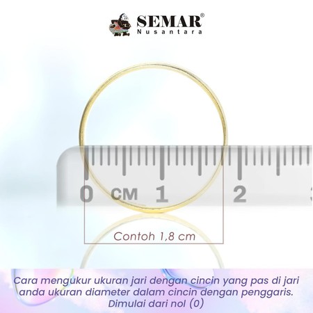 Kerja Gotama Bersaudara Semar Nusantara Aureon Aeratec Ring Collection Gold 17K