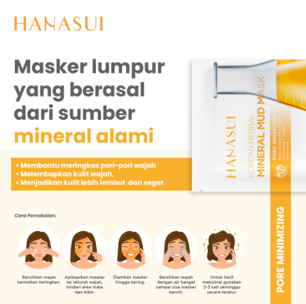 Hanasui Mineral Mud Mask 4
