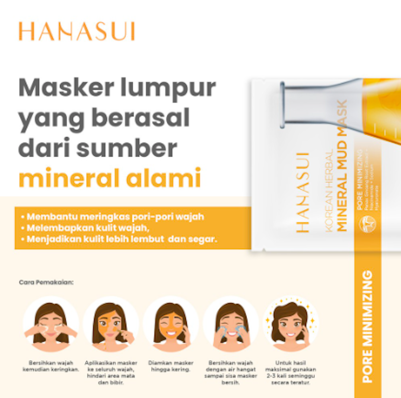 Hanasui Mineral Mud Mask 4