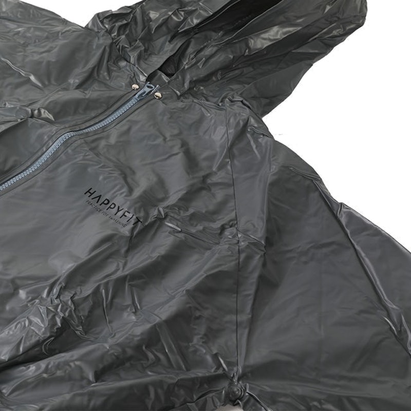 Sauna Suit With Zipper & Hood 2