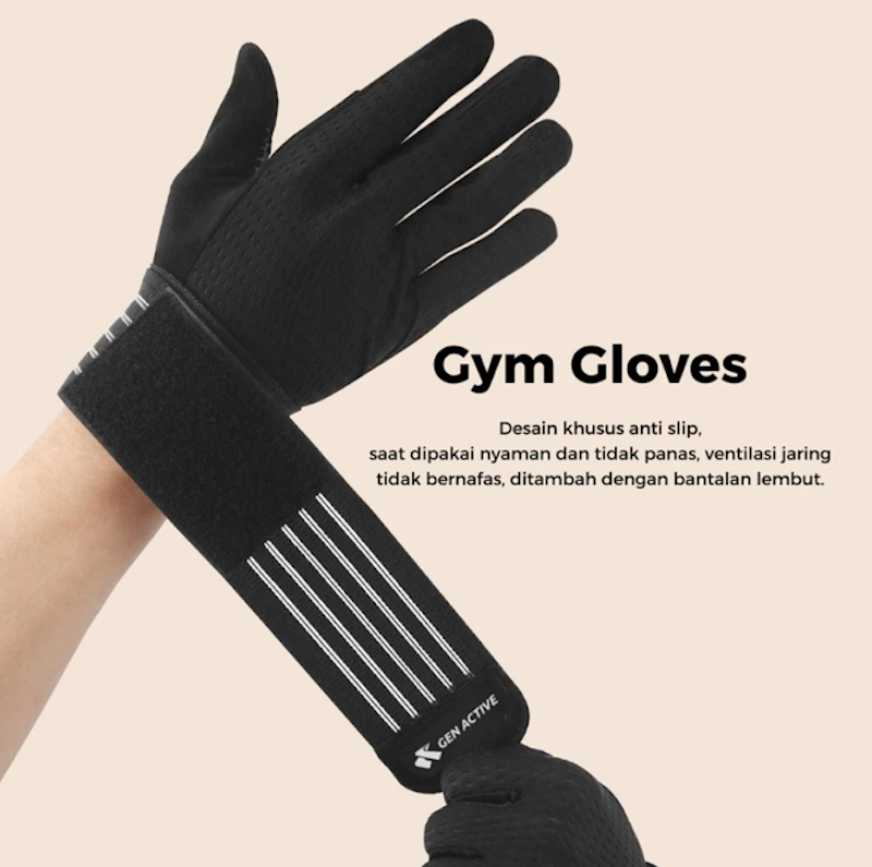 GEN ACTIVE Gym Gloves 3