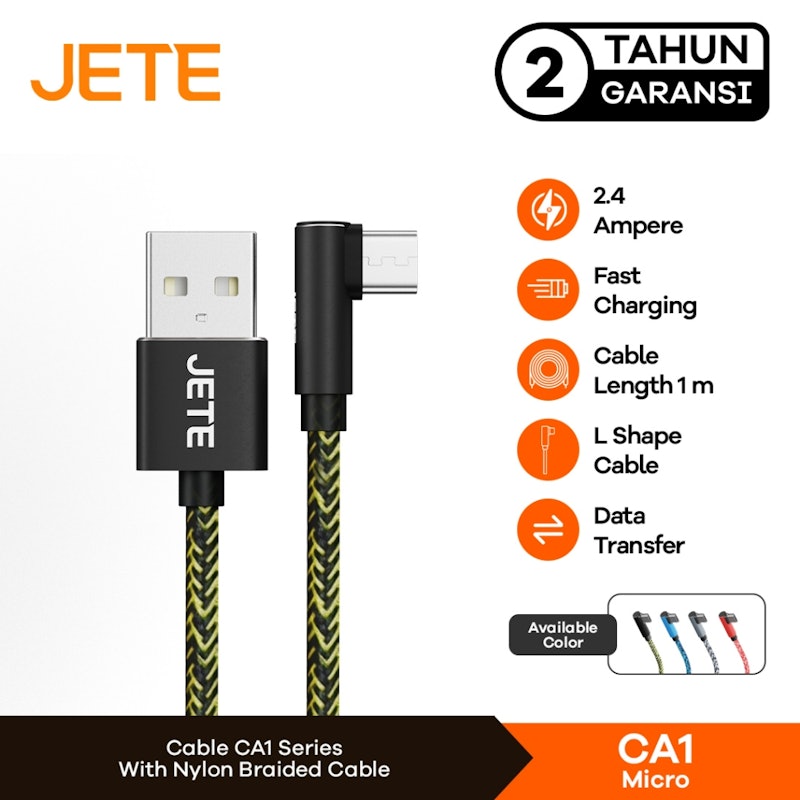 JETE Data Cable 2.4A CA1