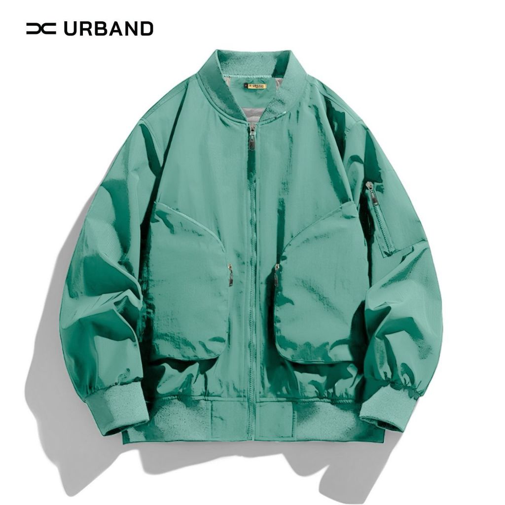  X Urband Absolute Jaket Bomber Parasut Crinkle